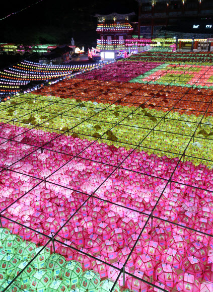 불 밝힌 5만여개 연등