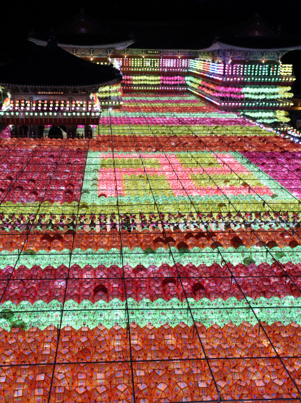 불 밝힌 5만여개 연등