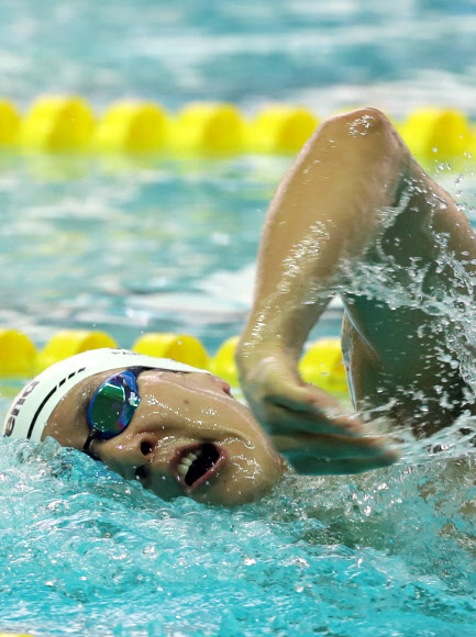 박태환 ’태극마크 향해’