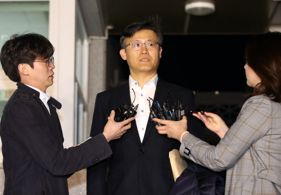 만기출소하는 정호성