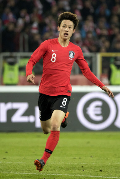 러시아월드컵 미드필더 이재성