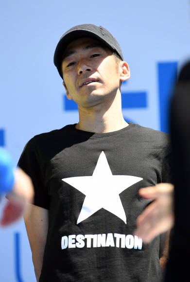 2018 서울신문 하프마라톤 남자하프3위 공병구 2018. 5. 19 정연호 기자 tpgod@seoul.co.kr