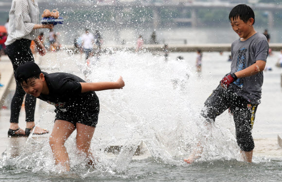 ‘첨벙첨벙’ 시원해요!