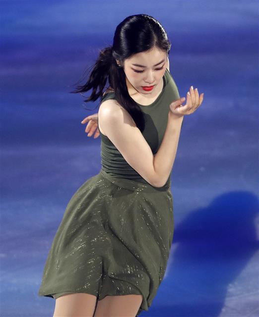SK텔레콤 올댓스케이트 피날레 장식하는 김연아