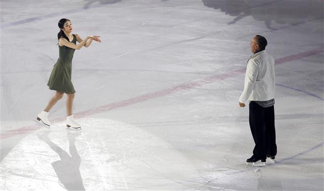 김연아 ‘데이비드 윌슨 감사해요’