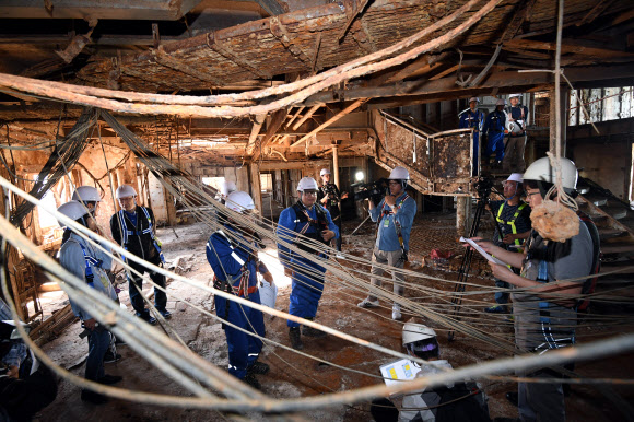 바로 선 세월호 3층 중앙로비