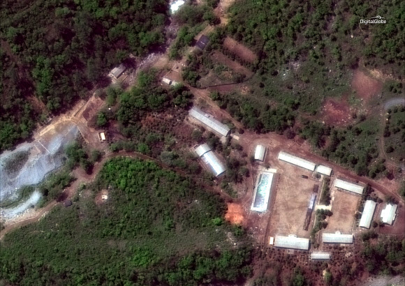 북한 풍계리 핵실험장 폐기
