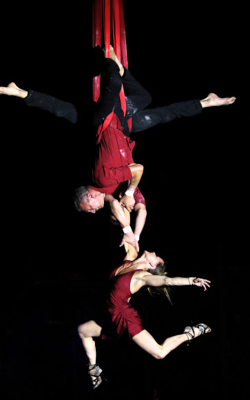 아름다운 공중곡예