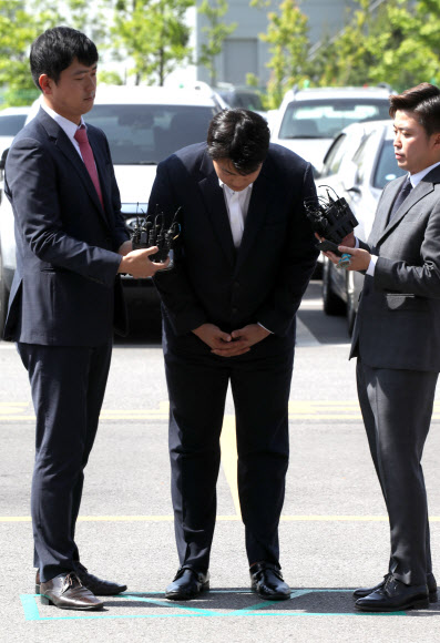 인사하는 넥센 조상우