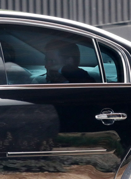 호텔서 나온 북미회담 미국 대표단