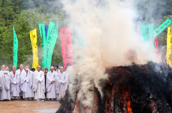 ‘무산스님 마지막 가는 길’