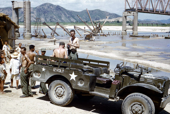 끊겨진 공주 금강철교