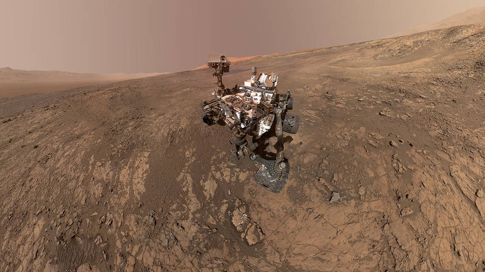 미국 NASA에서 운용하고 있는 화성탐사선 ‘큐리오시티’의 모습 NASA 제공