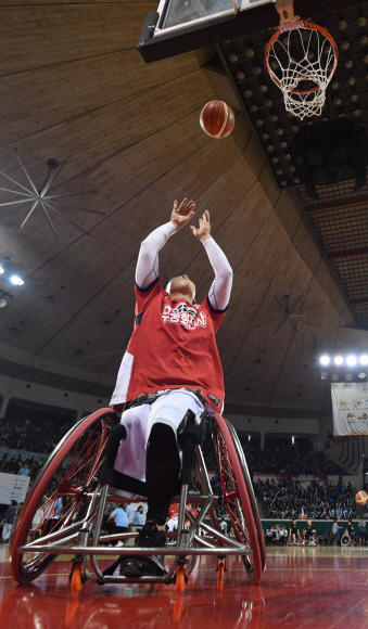 [포토인사이트] ‘제17회 전국 휠체어 농구대회’ 개막