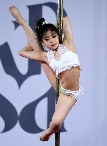 폴스포츠 국가대표로 선발된 10살 김수빈. 스포츠서울