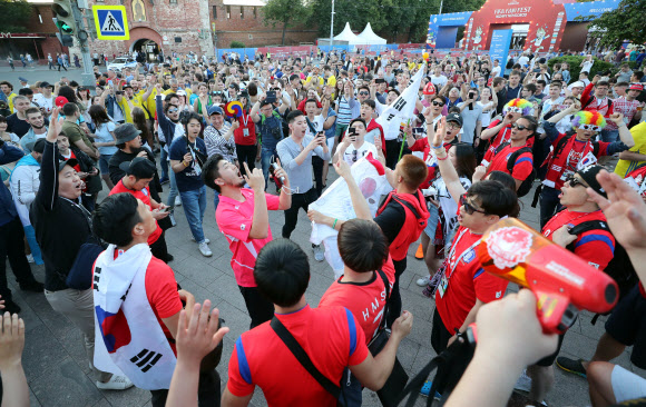 [월드컵] 뜨거운 응원 열기