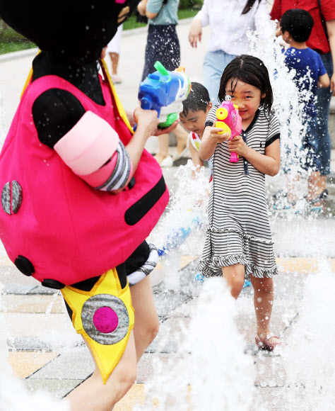 신나는 물총 싸움