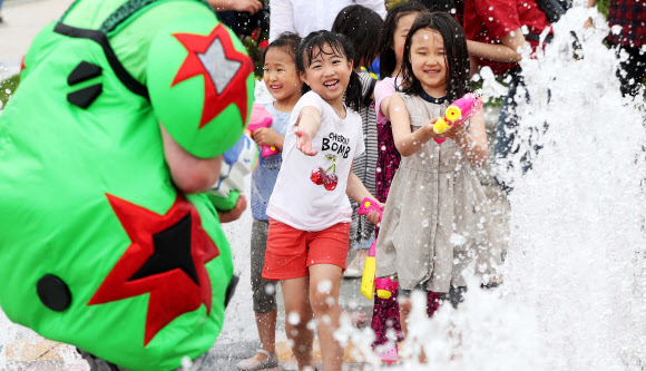 신나는 물총 싸움