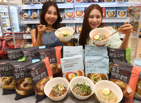 [서울포토] 면 요리 간편하게 즐기세요