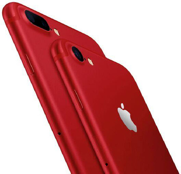 애플이 빨간색의 알루미늄재질로 마감된 아이폰 7과 아이폰 7 플러스 스페셜 에디션을 출시한다고 지난 21일(현지시간) 전했다. 2017.3.22  애플 제공 연합뉴스