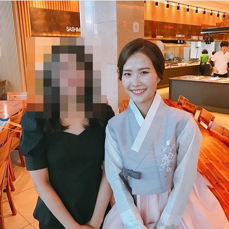 안경선배의 한복 자태