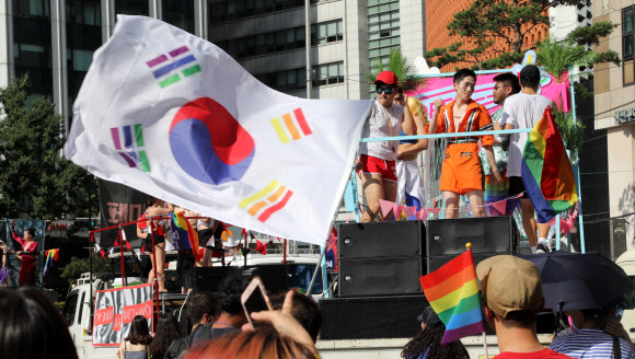 레인보우 태극기