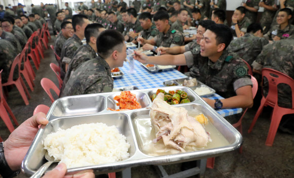 복날에는 삼계탕이 최고