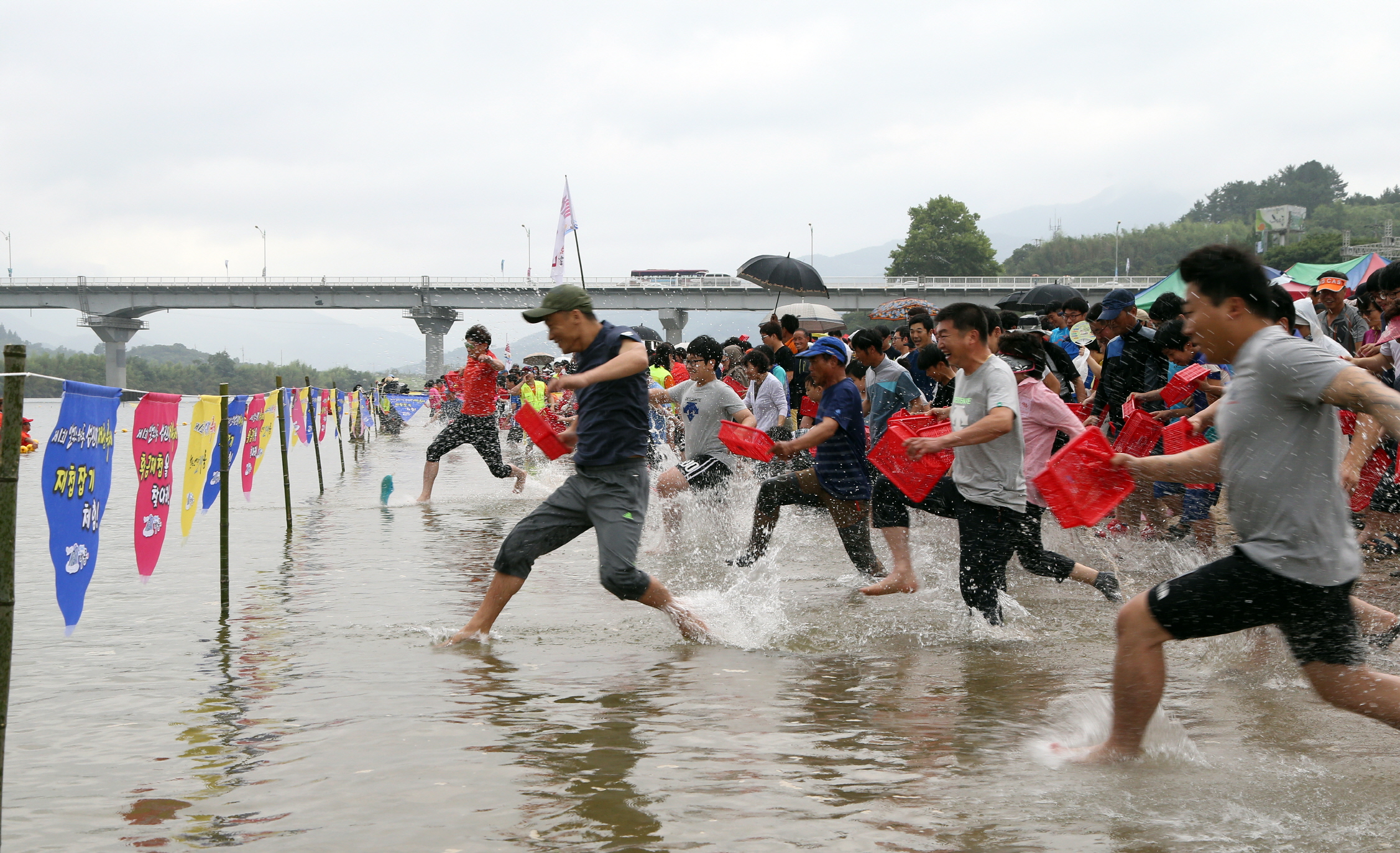하동 섬진강문화 재첩 축제