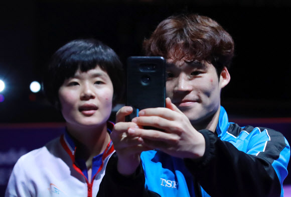 남남북녀의 우승 셀카