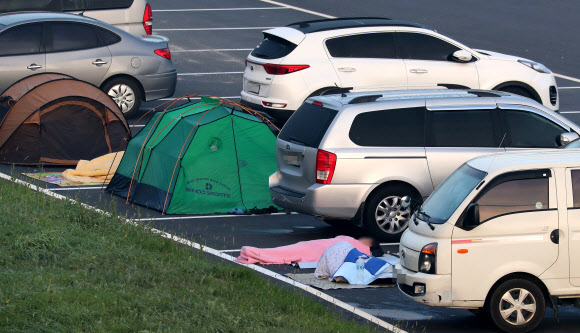 대관령 정상은 더위 몰라요