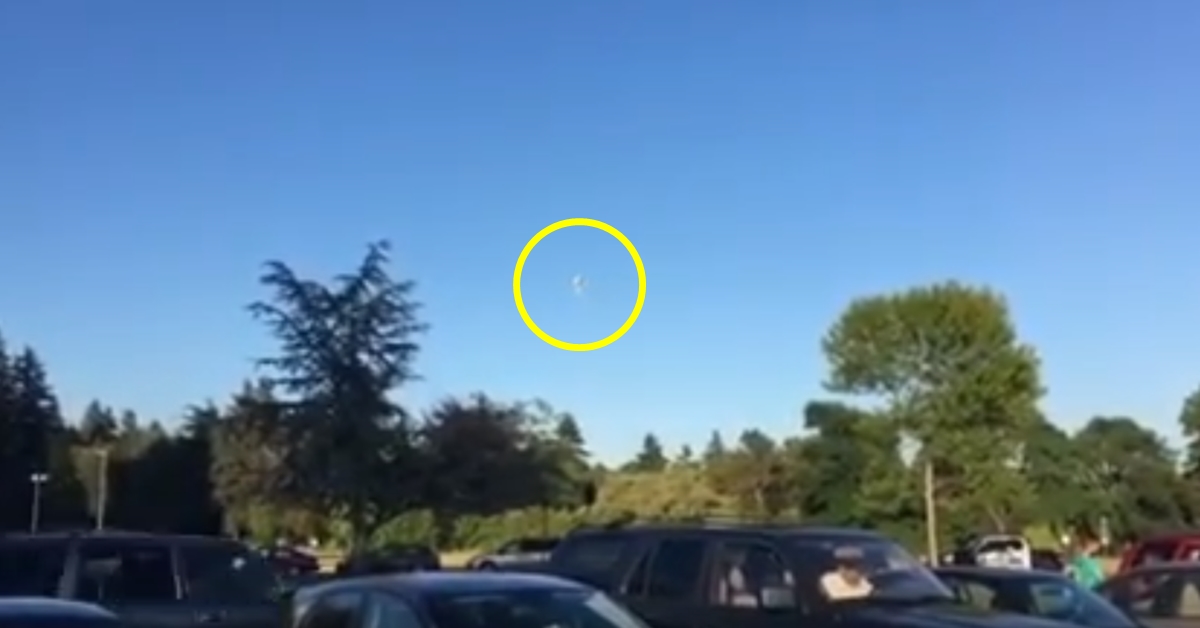 하늘에 성인용 인형 띄운 남성