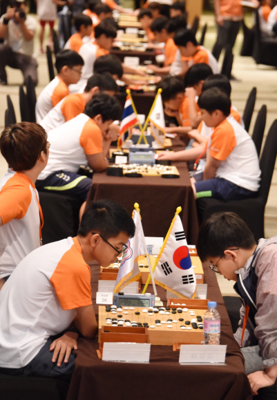 [서울포토] 제18회 한화생명배 세계 어린이 국수전