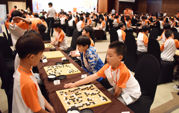 [서울포토] 제18회 한화생명배 세계 어린이 국수전