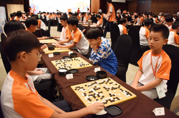 [서울포토] 제18회 한화생명배 세계 어린이 국수전