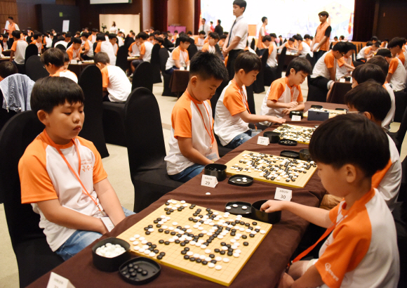 [서울포토] 제18회 한화생명배 세계 어린이 국수전