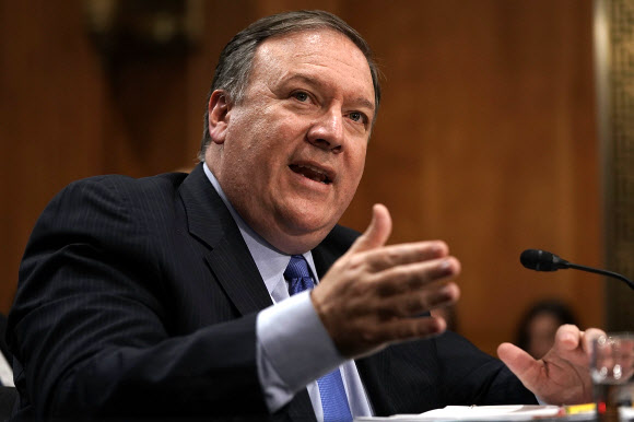 Secretary Of State Mike Pompeo Testifies To Senate Foreign Relations Hearing