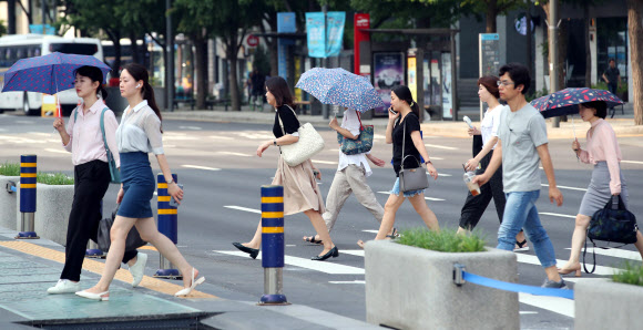 30도 웃도는 아침 최저기온