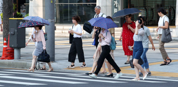 ‘비 오는 게 아닙니다’