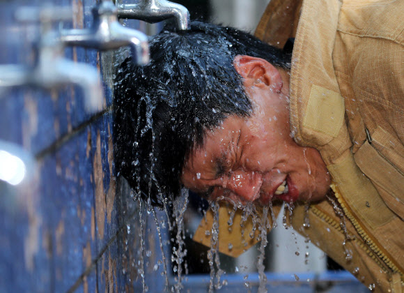 ‘이게 생명수’