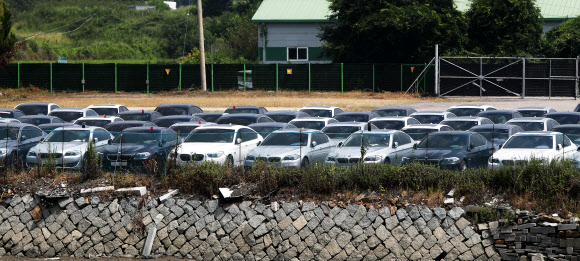 BMW 리콜 대상 차량들