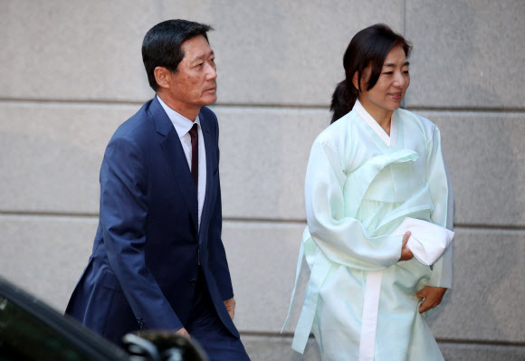 고 변중석 여사 11주기 참석하는 정몽윤