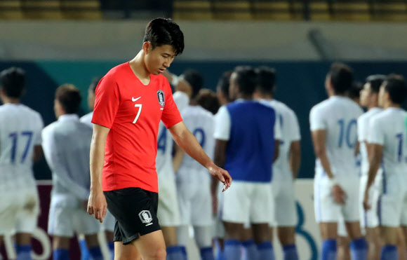 일격 당한 대표팀