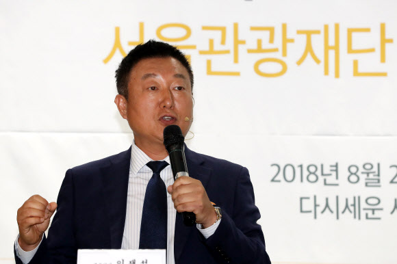 사업추진 방향 밝히는 이재성 대표이사