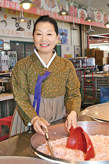 김희정 아리랑 전통젓갈 대표