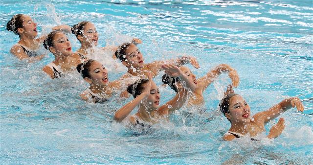 물속에서 하는 발레, 아티스틱 스위밍