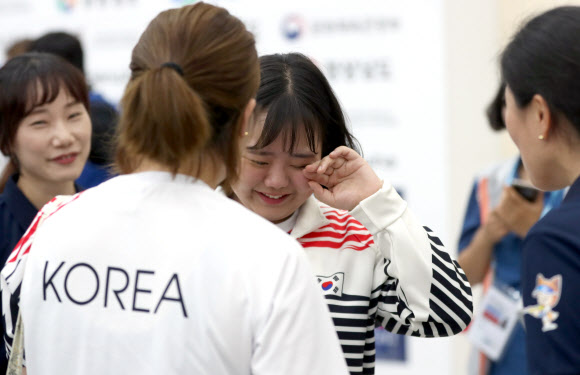 김보미 ‘눈물’