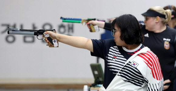 김보미, 10m 공기권총 결선