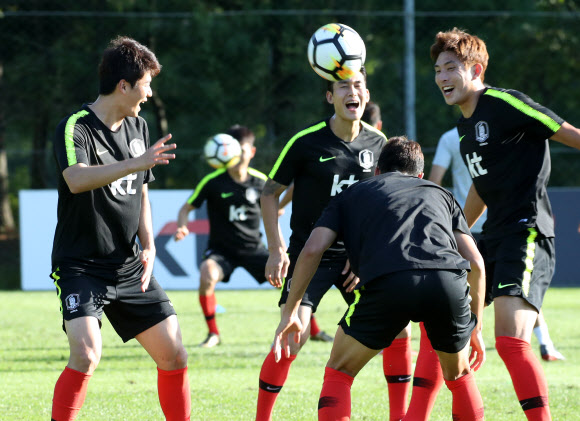 분위기 좋은 축구대표팀