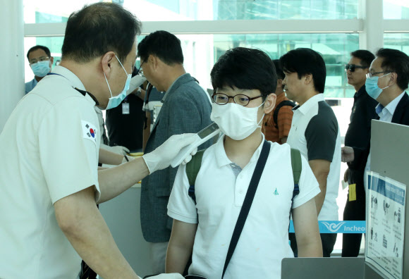 중동발 입국객 철저 관리