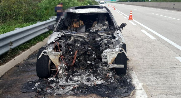 BMW 차량 화재